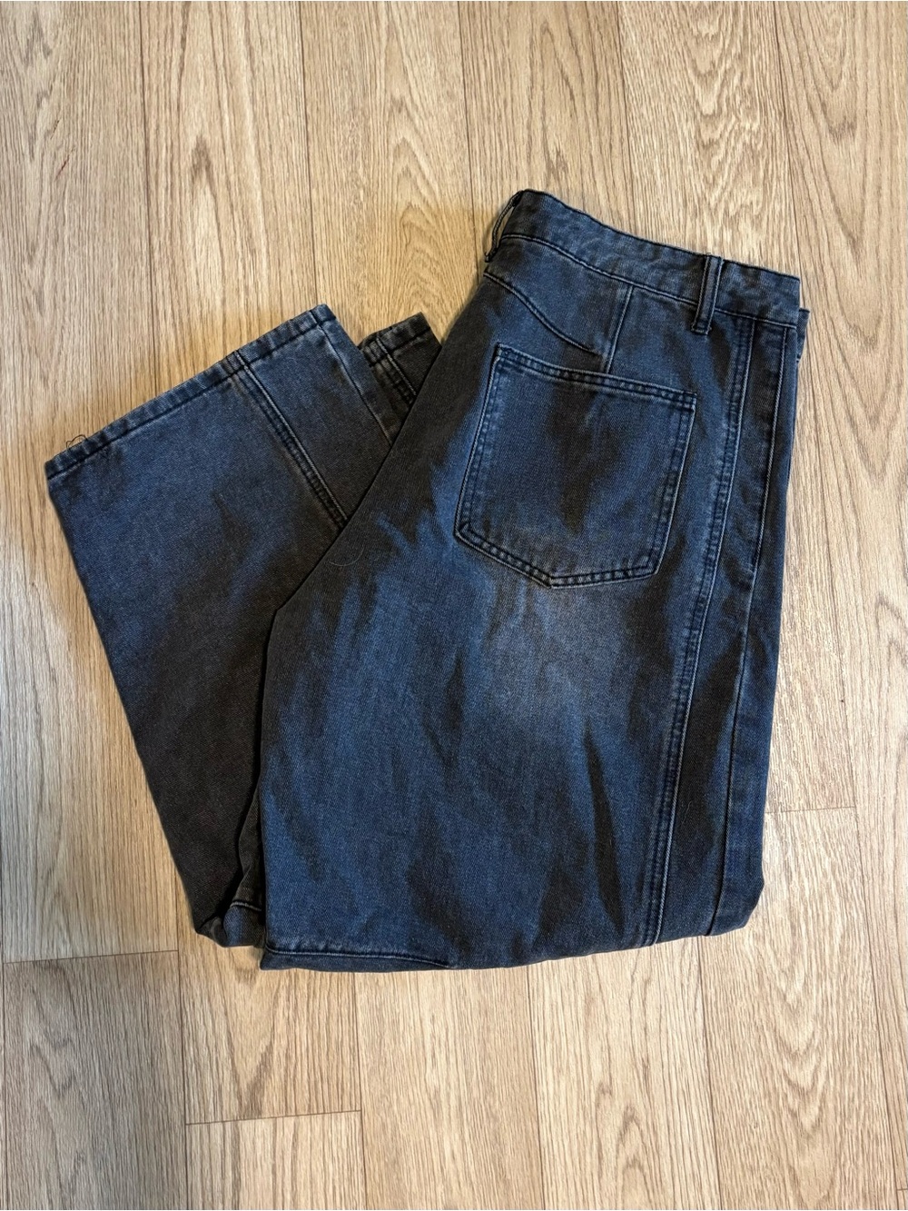 Amazon Women's Barrel Jeans - Washed Brown